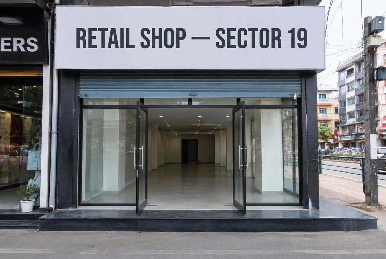 Retail Shop, Sector 19